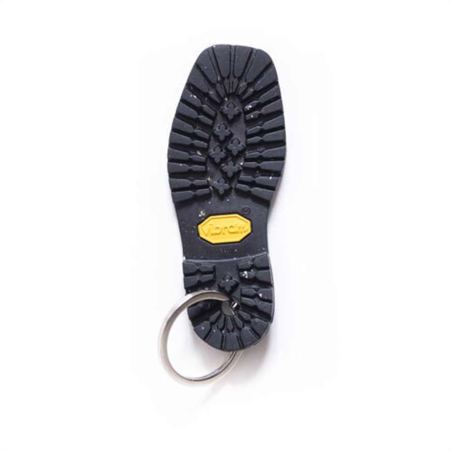 Vibram Black Ecostep Keychain